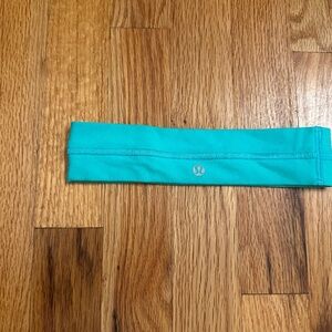 Lululemon Teal Athletic Headband Yoga Running Workout Hair Band